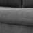 Corduroy L Shaped  Pull Out Convertible Sleeper Sofa Bed Reversible Chaise with Storage-1940761965