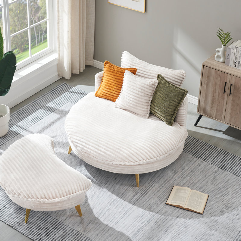 46.04'' Corduroy Sofa