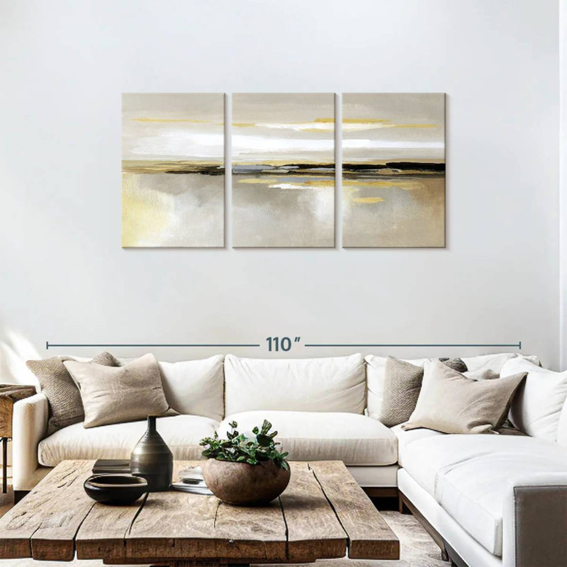 Avery A Silver Lining, 36" H x 74" W