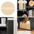 9-Cube Narrow Black Bookcase, Small Storage Cabinet with Open Shelves, Bookcase Set of 2-62748119