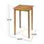 Table de bar d'extérieur carrée minimaliste-1714352553