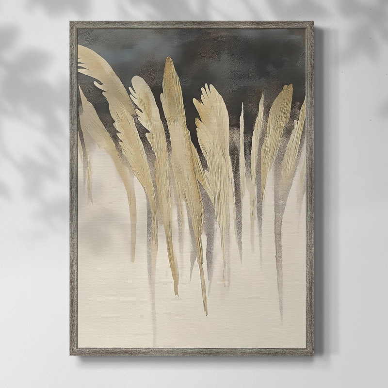 «LANDSCAPES Series L XXVII», reproduction encadrée - bois massif