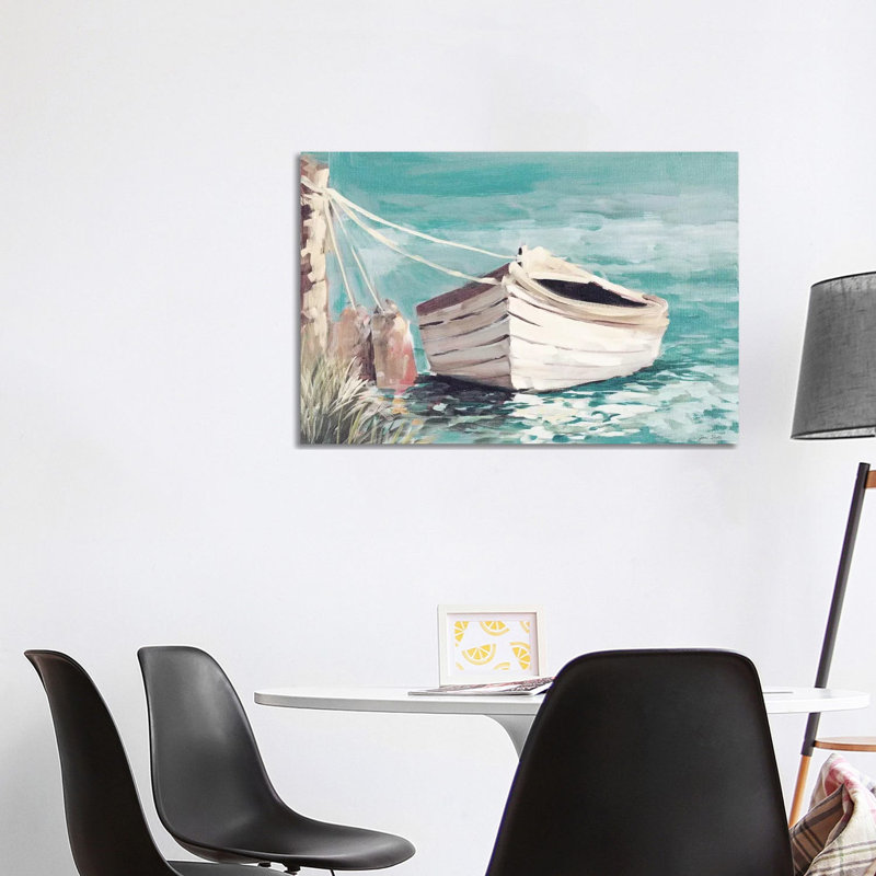 Canoe 1 Piece Wrapped Canvas Wall Art, 101.6 cm H x 66.04 cm W x 1.91 cm D