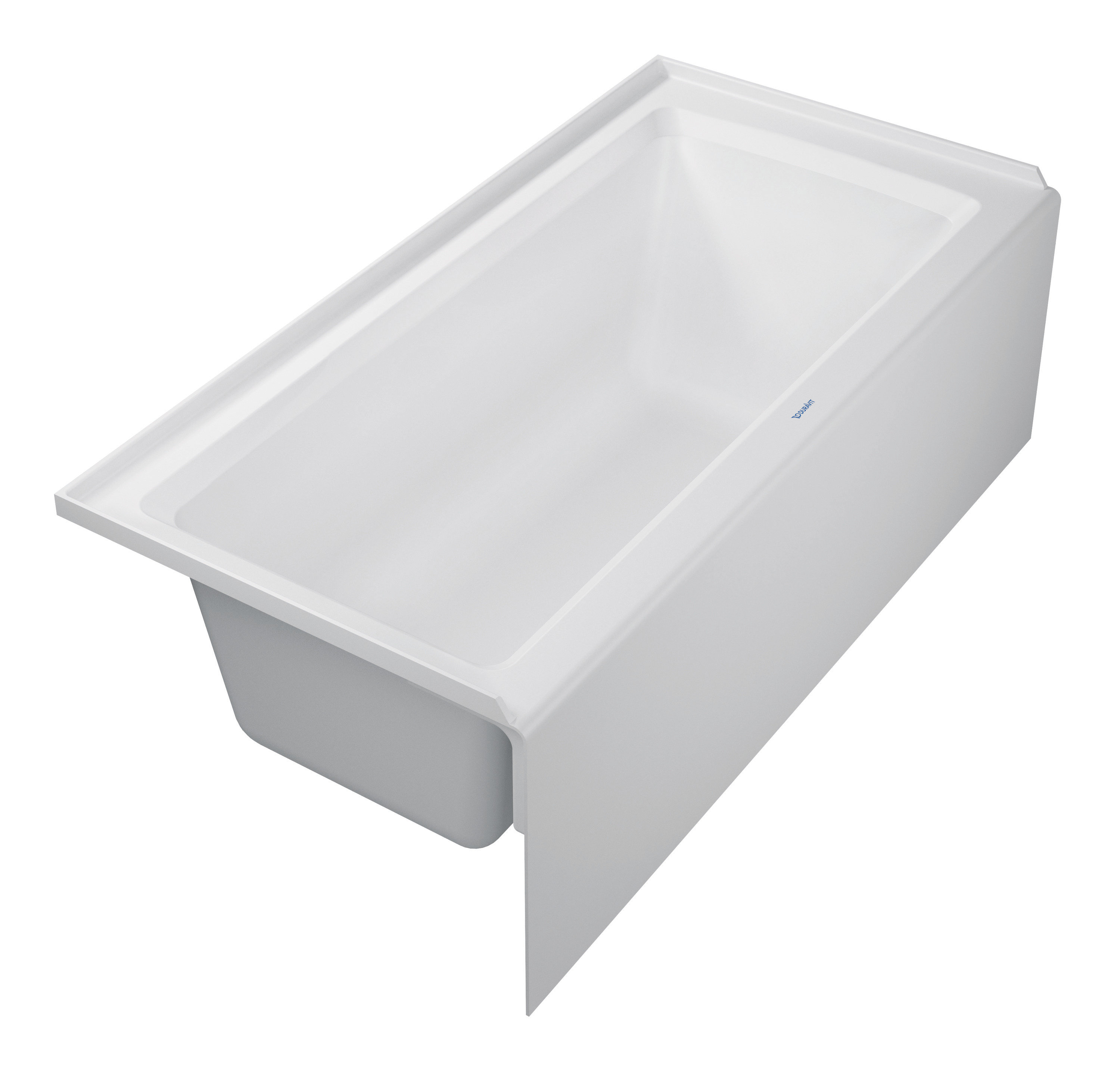 Duravit Architec 60" x 30" Alcove Soaking Acrylic Bathtub & Reviews