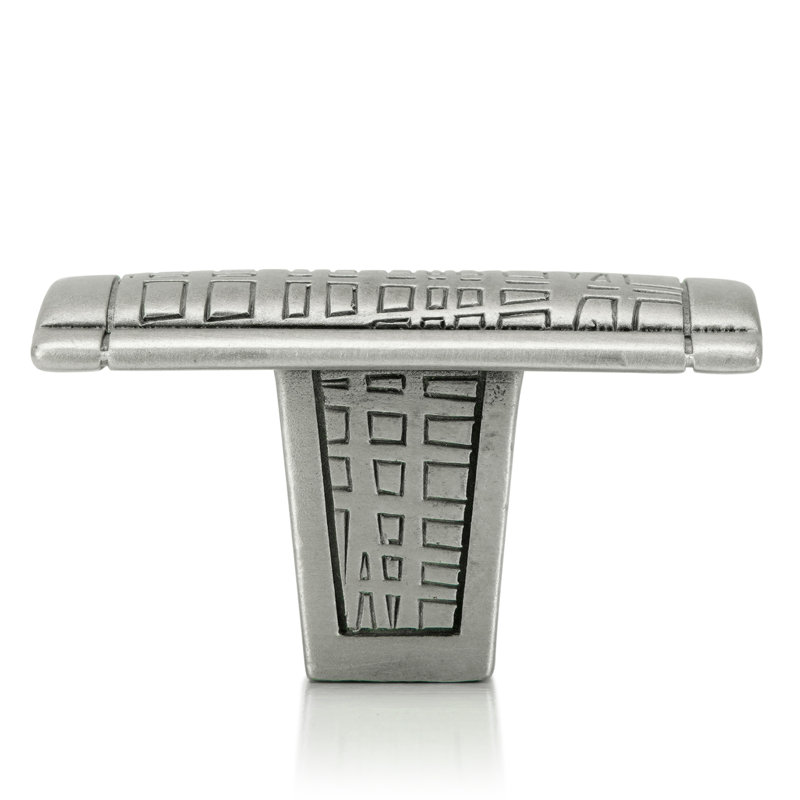 DOVER KNOB; BURNISHED PEWTER FINISH