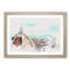 Florence Skyline with Cathedral - Picture Frame Painting Print-56853721-56853722