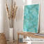 «Abstract Cyan Abstract Geode Crystal Dream I», reproduction d'art moderne sans cadre-2101630690