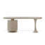 Bureau français en bois massif irrégulier de luxe French Light-4302215