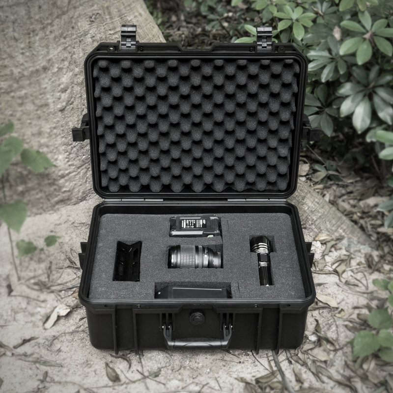 Versatile Plastic Equipment Case, Waterproof And , For Different Users - Black Box With Feature Drives