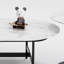 Combinaison simple de taille de table basse en marbre