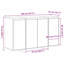 Sideboard 120 X 41 X 75 Cm Engineered Wood-610649149