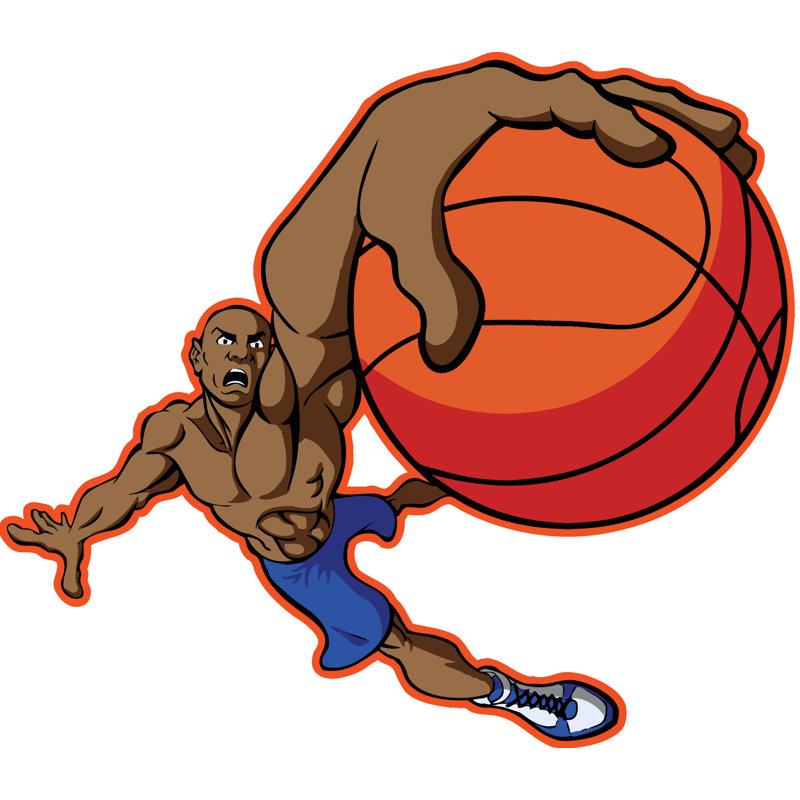 Sports Non-Wall Damaging Wall Decal, 31" H x 36" W