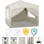 Choncey 3m x 3m Metal Pop-up Gazebo-1018887683