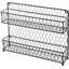 12 Jar 2 Tier Wall Metal Wire Spice Rack-117934517