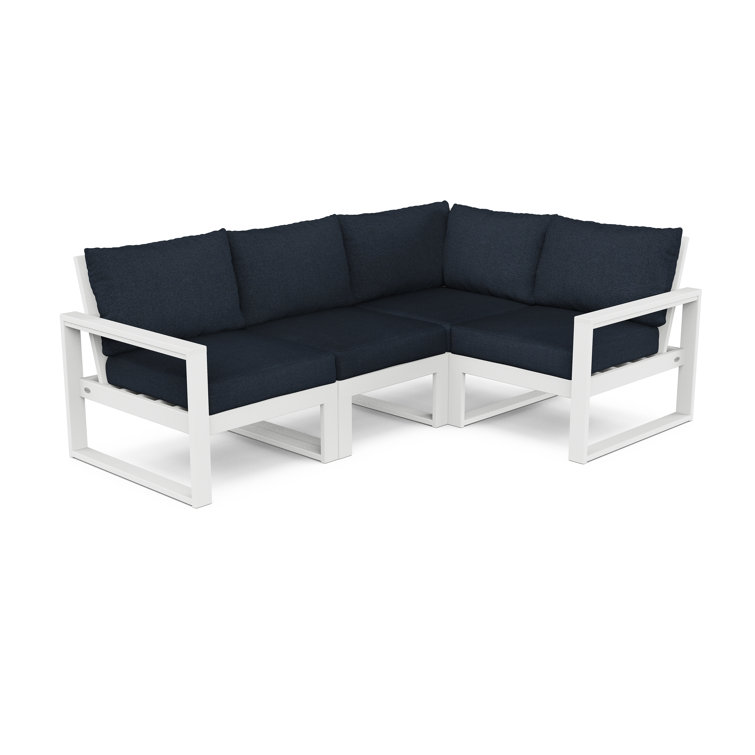 EDGE 4-Piece Modular Deep Seating Set