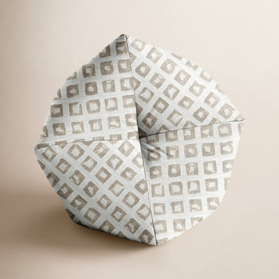 Pouf de sol d'extérieur 12 po Sunbrella