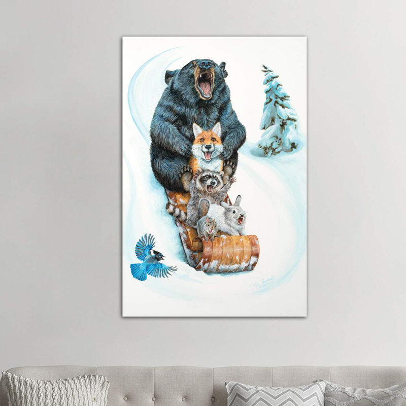 The Big Hill 1 Piece Wrapped Canvas Wall Art, 152.5 cm H x 101.5 cm W