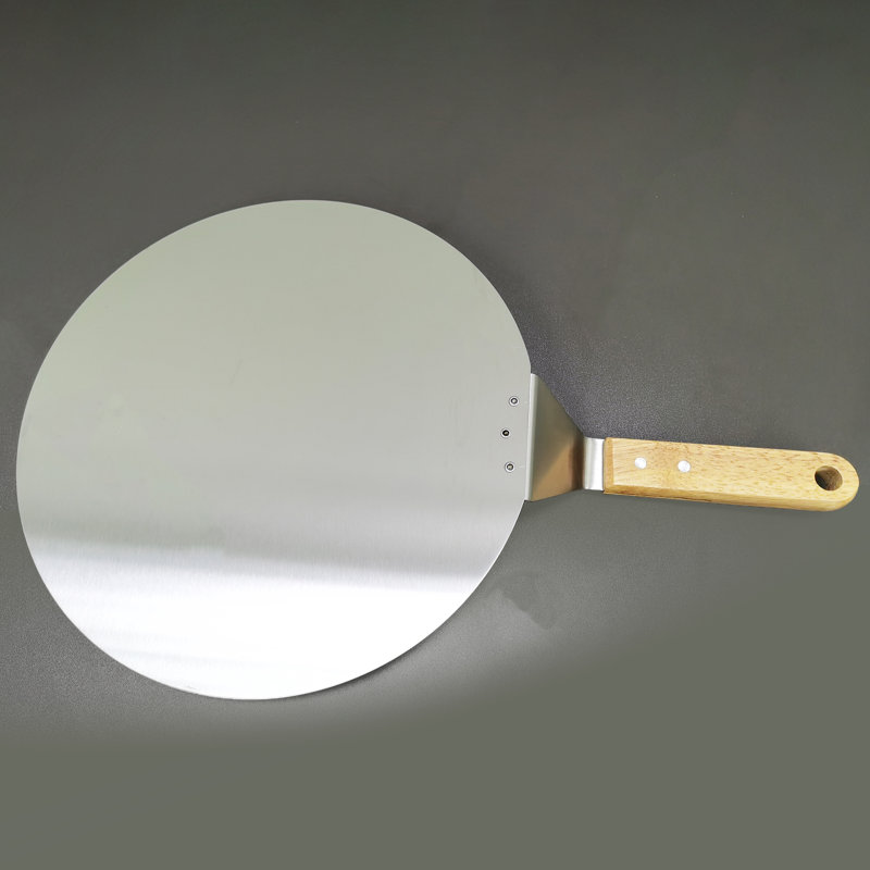 FixtureDisplays Stainless Steel 12'' Pizza Peel