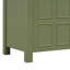 Organisateur de meuble-lavabo 36 po avec lavabo en céramique, ensemble d'armoire de rangement, vert olive-124456578