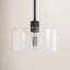 Luminaire suspendu cylindrique à 1 lumière Mulaney