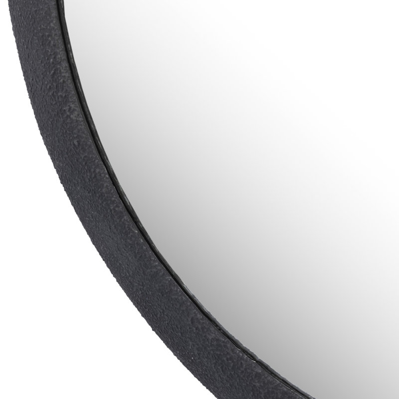 Grazia Round Iron Mirror