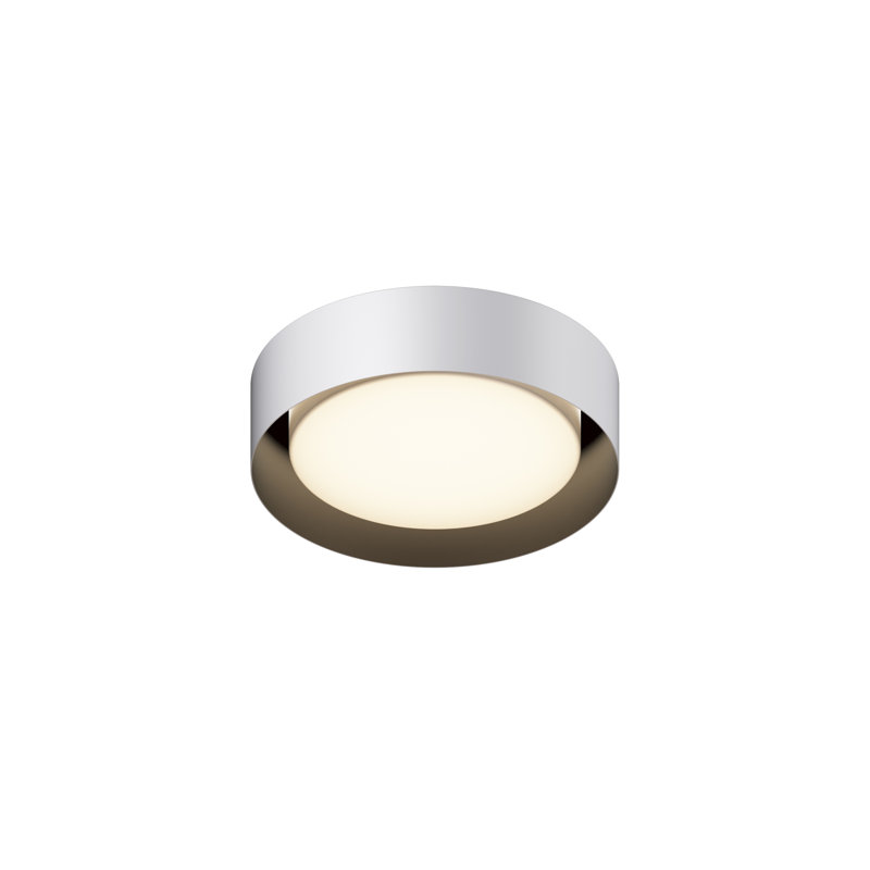 Artyom Pastic LED Flush Mount, White/Black