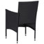Mobilier d'extérieur en rotin poly 7 pièces-1069050334