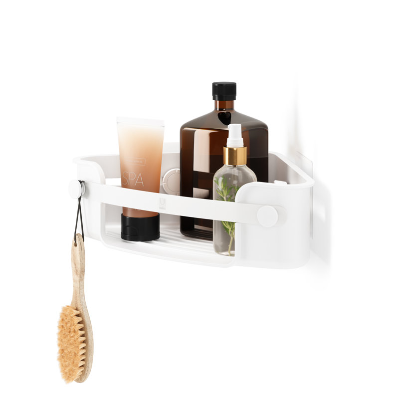 Panier de douche Flex, Blanc