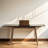 Vintage Solid Wood Extendable Dining Table