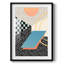 Modern Memphis II - Impression encadrée-233054585-233054587