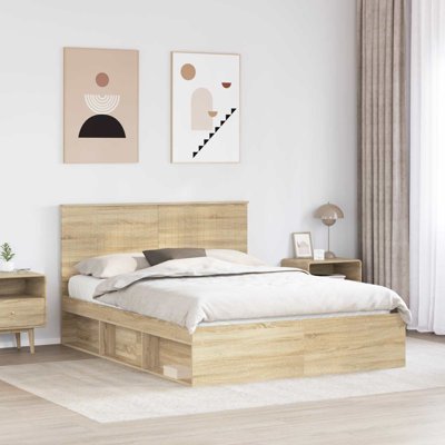 Solid Wood Bed
