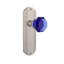 Deco Plate with Waldorf Cobalt Door Knob-698982261-698982248