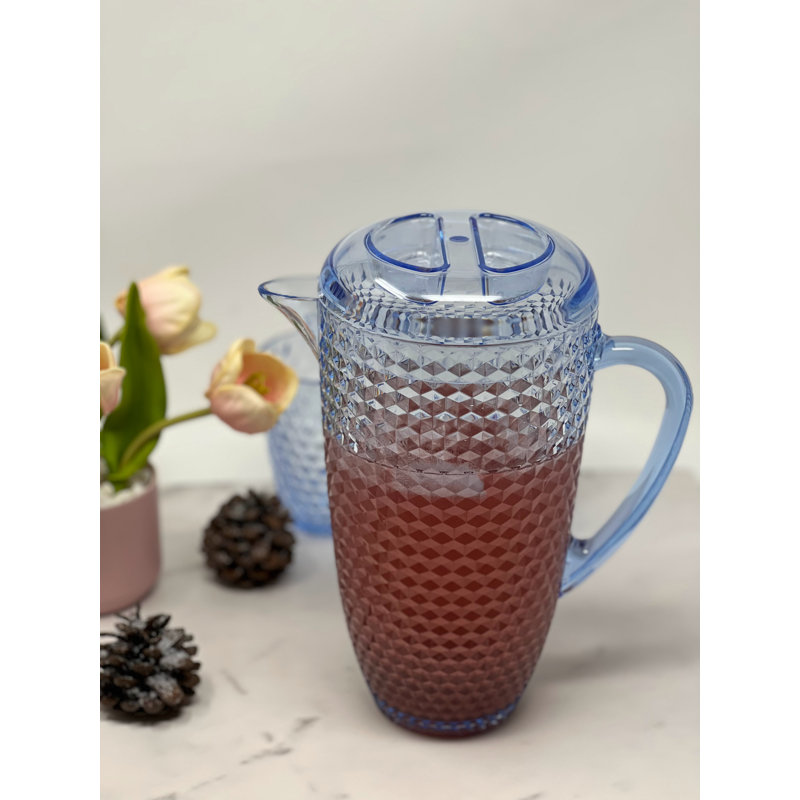 Mira 2 - Piece Pitcher Set, Blue