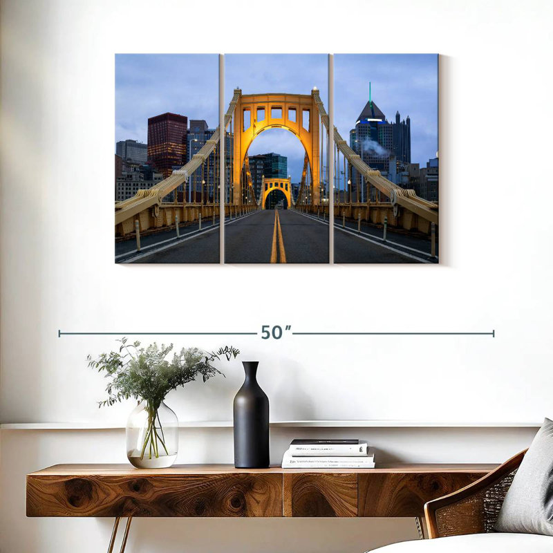 Mehar Roberto Clemente Bridge, 24" H x 38" W