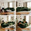 Canapé avec coussins double couche et configuration modulaire flexible-1838884517-1838884518