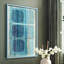 «Blue Blue Horizon II», reproduction encadrée - bois massif-1769177140-1769177149
