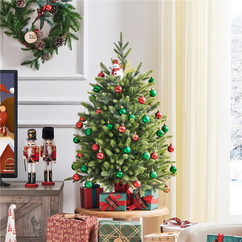 Artificial Fir Christmas Tree, 2.99ft H