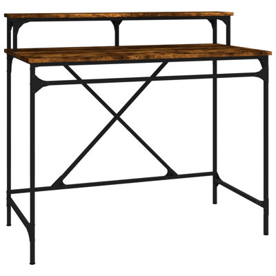 Metal Base Computer Desk
