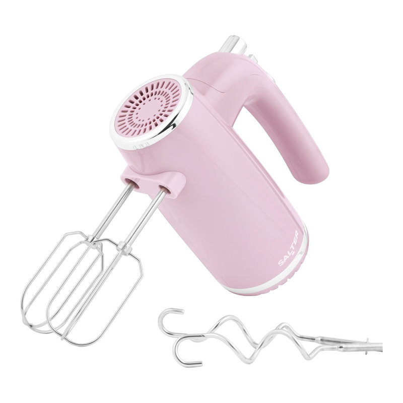 Salter Hand Mixer, Pink