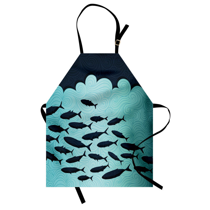 No Pattern Bib Apron