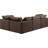 Itala Velvet L-Shaped Sectional Reversible-94482403
