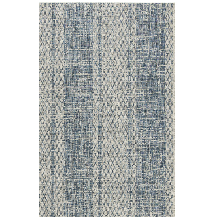 Herefordshire Performance Striped Indoor/Outdoor Area Rug