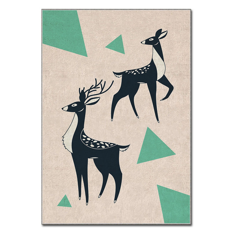 Tapis luxueux (5,2 x 7,5 pi), 100% polyester, 740 g / m² | Tissu de velours doux avec envers en feutre antidérapant, éponge stratifiée pour le confort | Facile à nettoyer, lavable à la machine à 86 ° F | Idéal pour décorer un salon ou une chambre à coucher