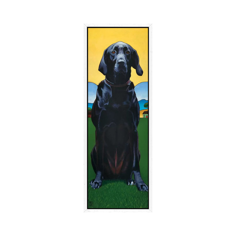 Tall Drink Of Water by Stacey Neumiller - Panoramic Gallery-Wrapped Canvas Giclée on Canvas, White Framed