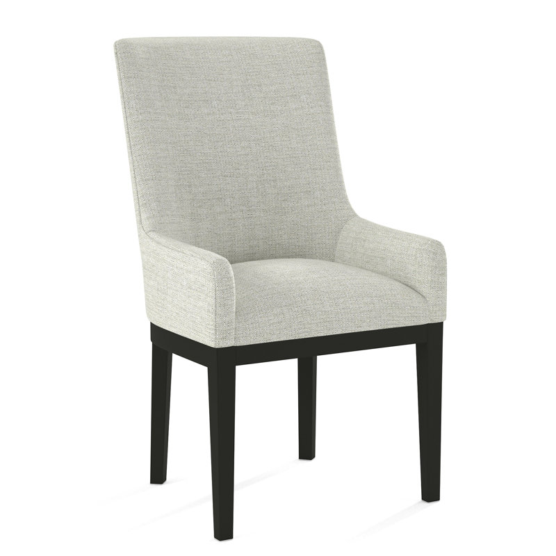 Upholstered Arm Chair, Black, 61703-88