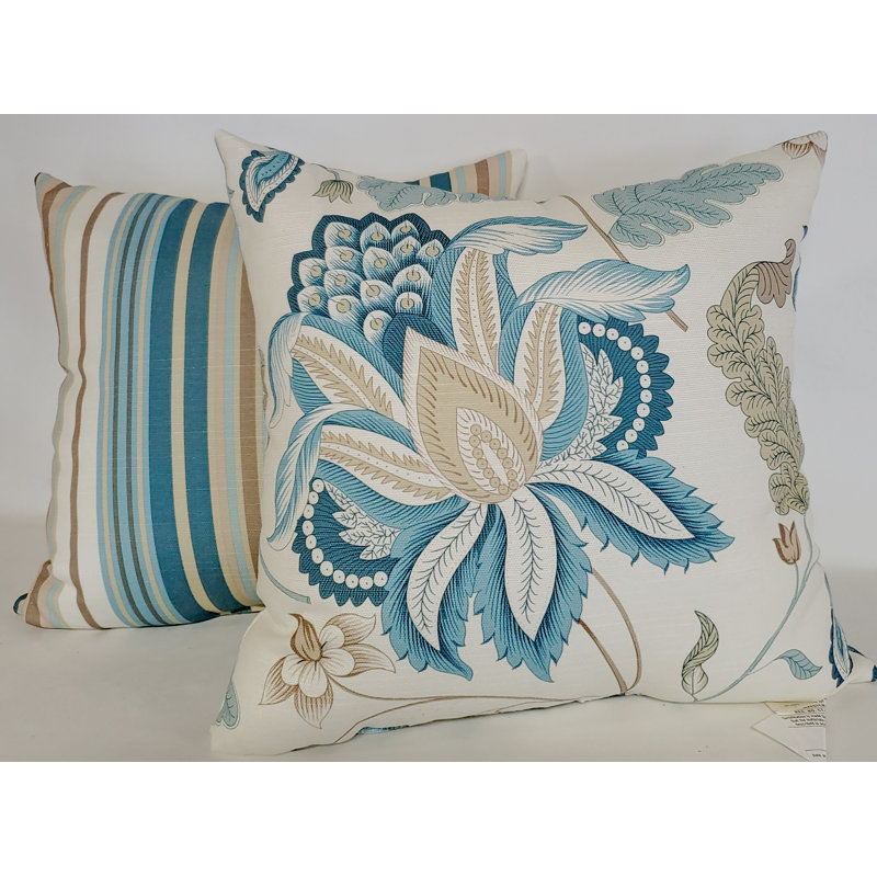 Ensemble de 2 coussins décoratifs réversibles Samanta