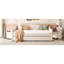 Lit de jour simple avec rembourrage beige, molleton et lit gigogne extensible-1711452616-1711452618