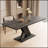 Multifunctional extendable console table