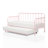 Twin Metal Daybed with Trundle-20472388