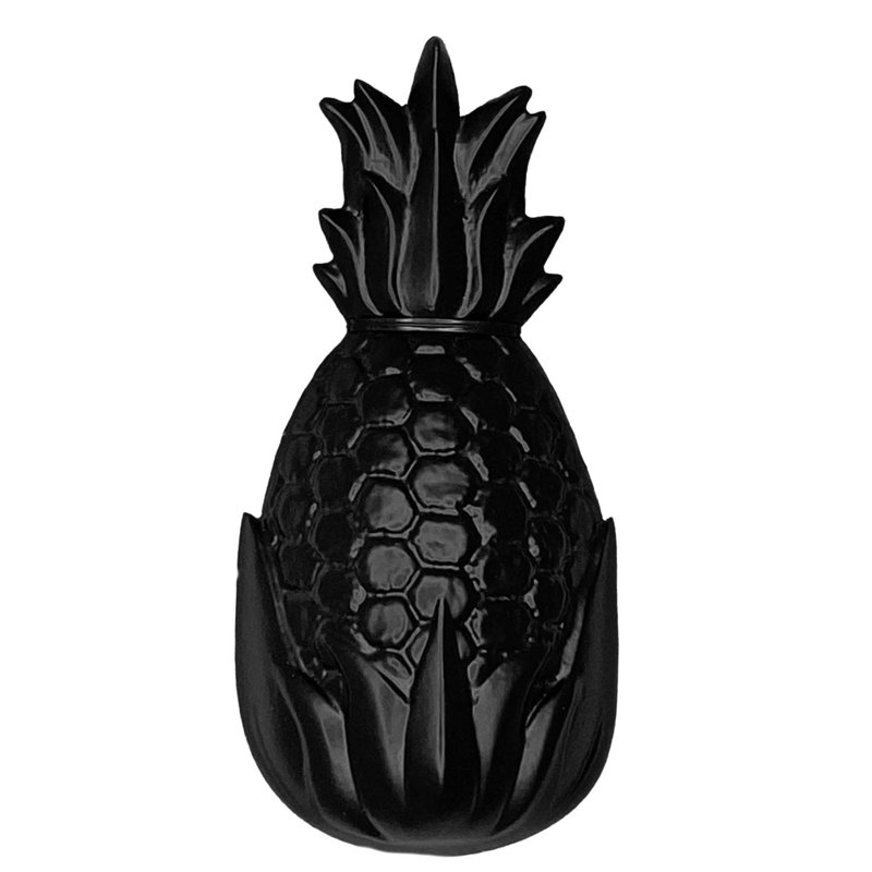 Heurtoir de porte Hospitality Pineapple, Argent nickel, 8,25 po x 4 po x 2,5 po